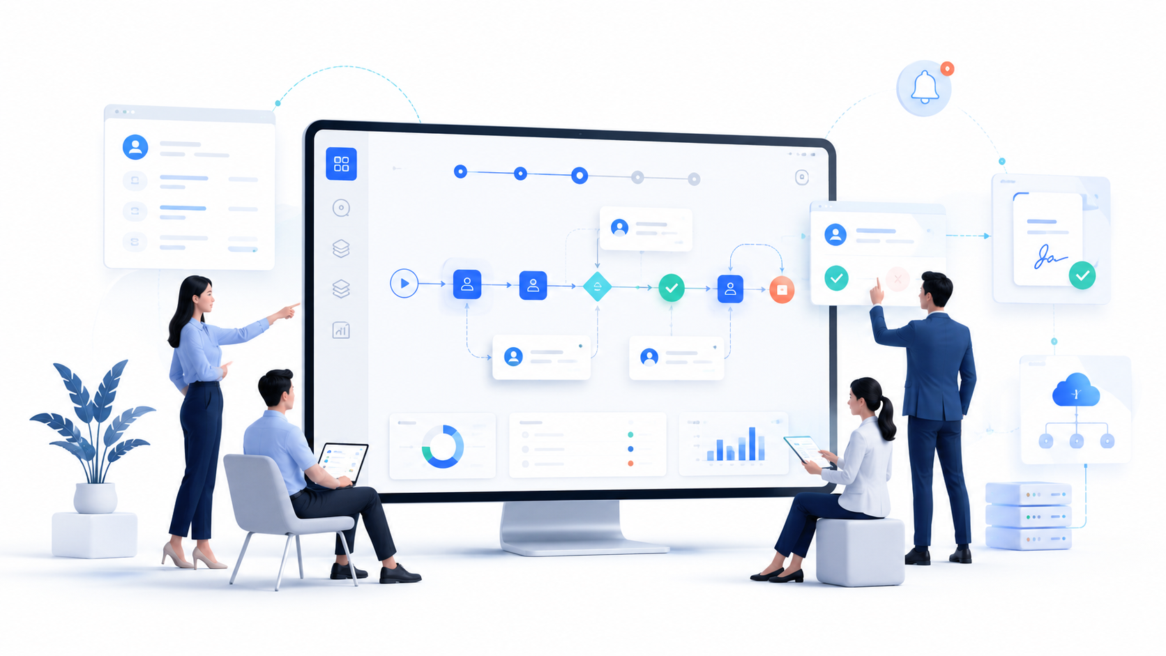 BPM 企業流程管理與電子簽核解決方案