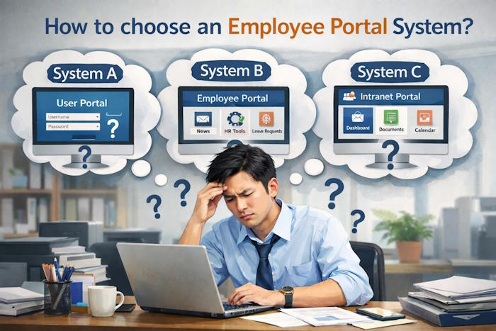 挑選員工入口網(EIP)系統建議