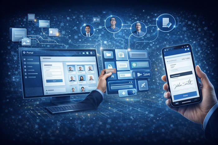 使用Portal系統建置物流運送電子簽收APP應用