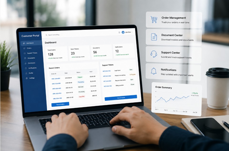 企業如何打造高效率的 客戶入口 ( Customer Portal )？從規劃、導入到數位服務升級一次了解